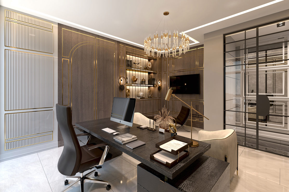 Acıbadem Ofis Dekorasyonunda Fonksiyonel ve Prestijli Tasarımın Önemi